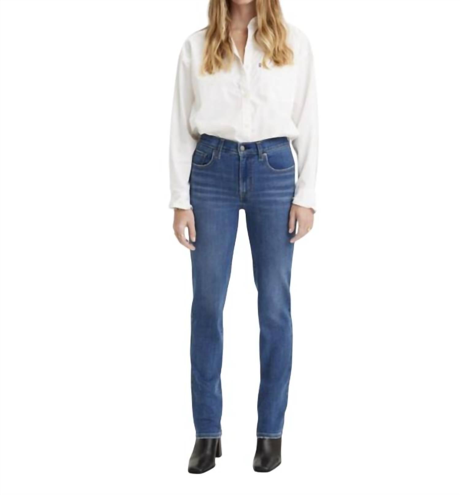 

Джинсы High-Rise Slim Straight In Chelsea Pier Levi's, Chelsea Pier