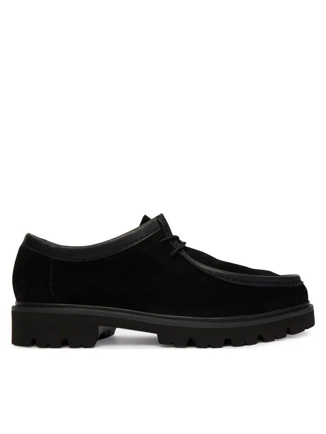 Clarks Низкие черные туфли Cleyhill Seam 26186418