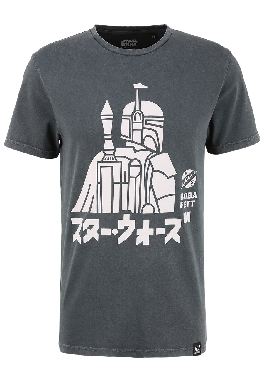 

Рубашка Recovered Star Wars Boba Fett, серый