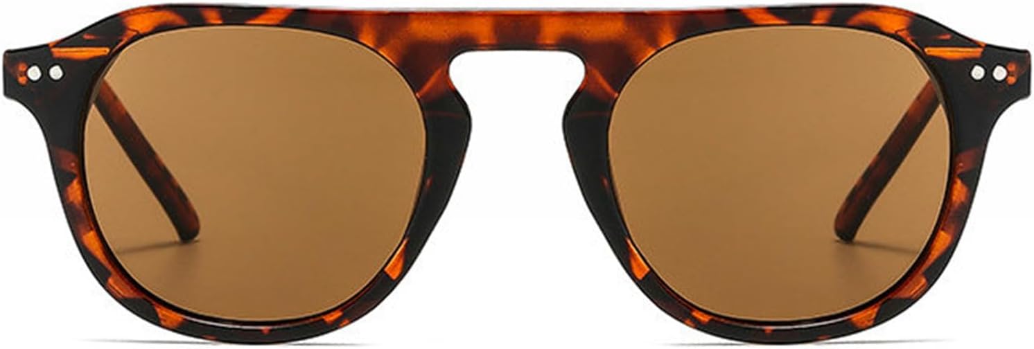 

Willochra Модные женские солнцезащитные очки с круглыми заклепками, ретро-градиентные, с защитой от УФ-излучения UV400. Мужские модные солнцезащитные очки-пилот, черные, C3