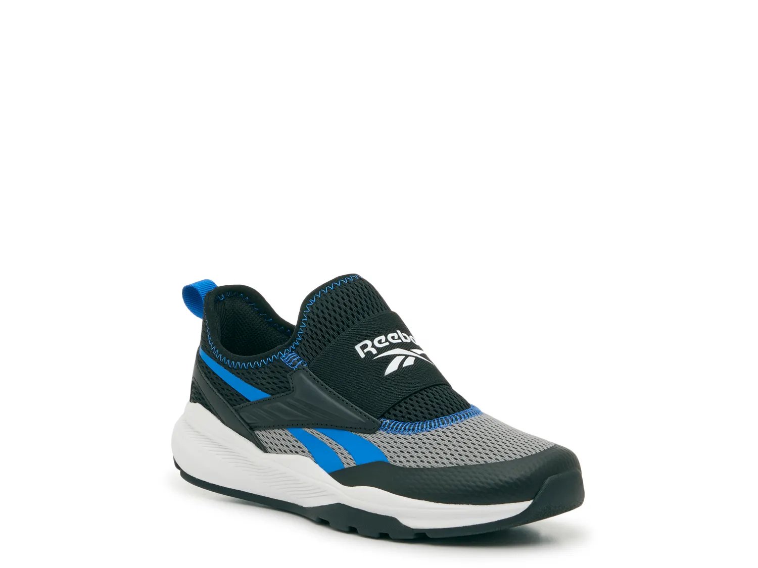 

Кроссовки Reebok Shadow Flux Slip-On Sneaker - Kids', черный/синий