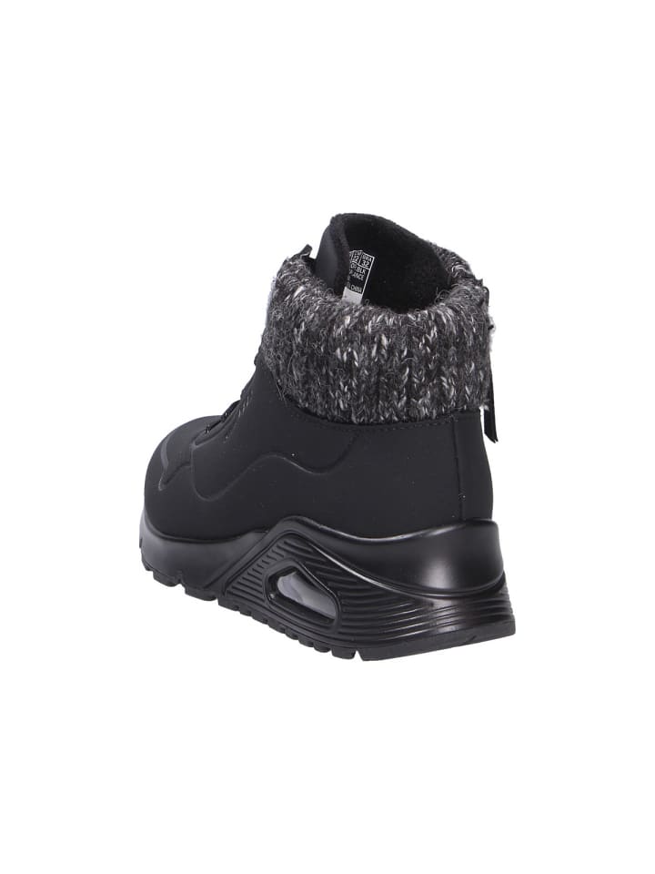 Skechers Зимние ботинки UNO DARLING черного цвета — фото 3