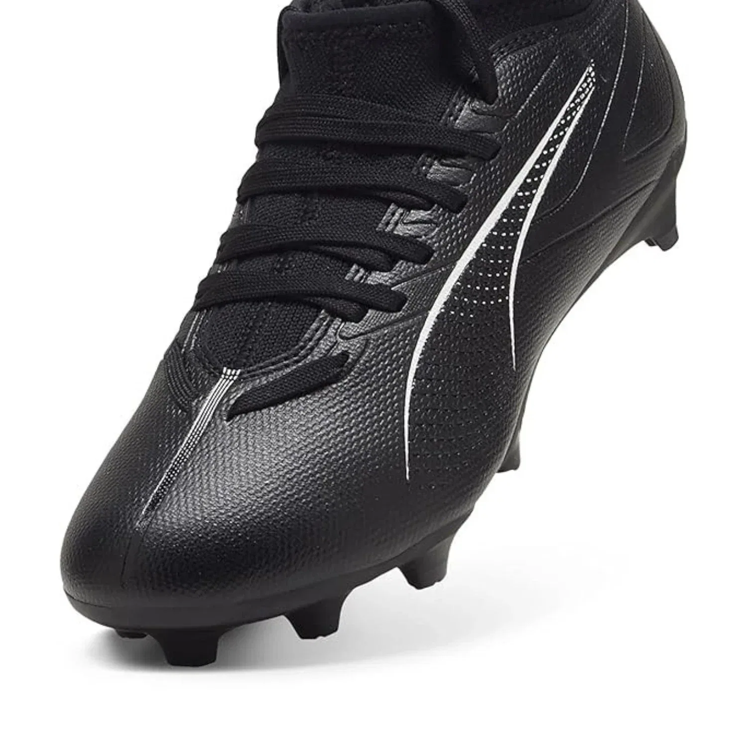 Футбольные бутсы Puma UltraMatch 108096-02 черно-белые FG/AG HTAT847 — фото 3