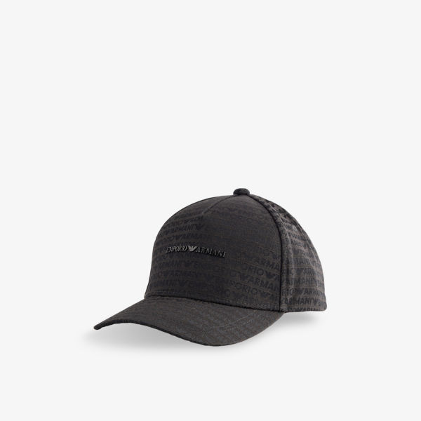 

Кепка Emporio Armani с жаккардовым принтом, черный