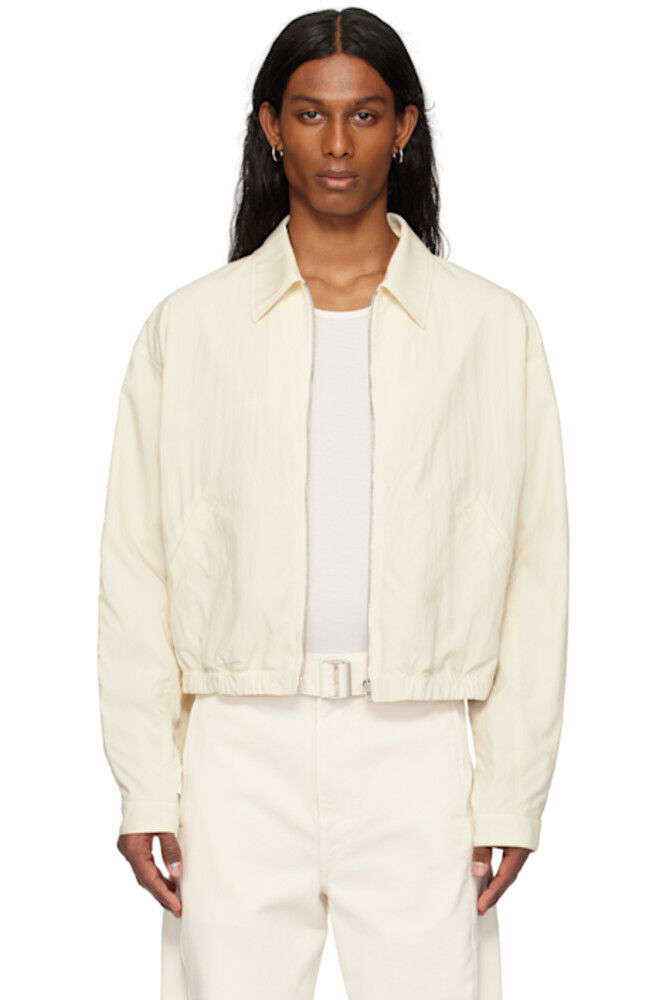 

Куртка на молнии цвета Off-White LEMAIRE
