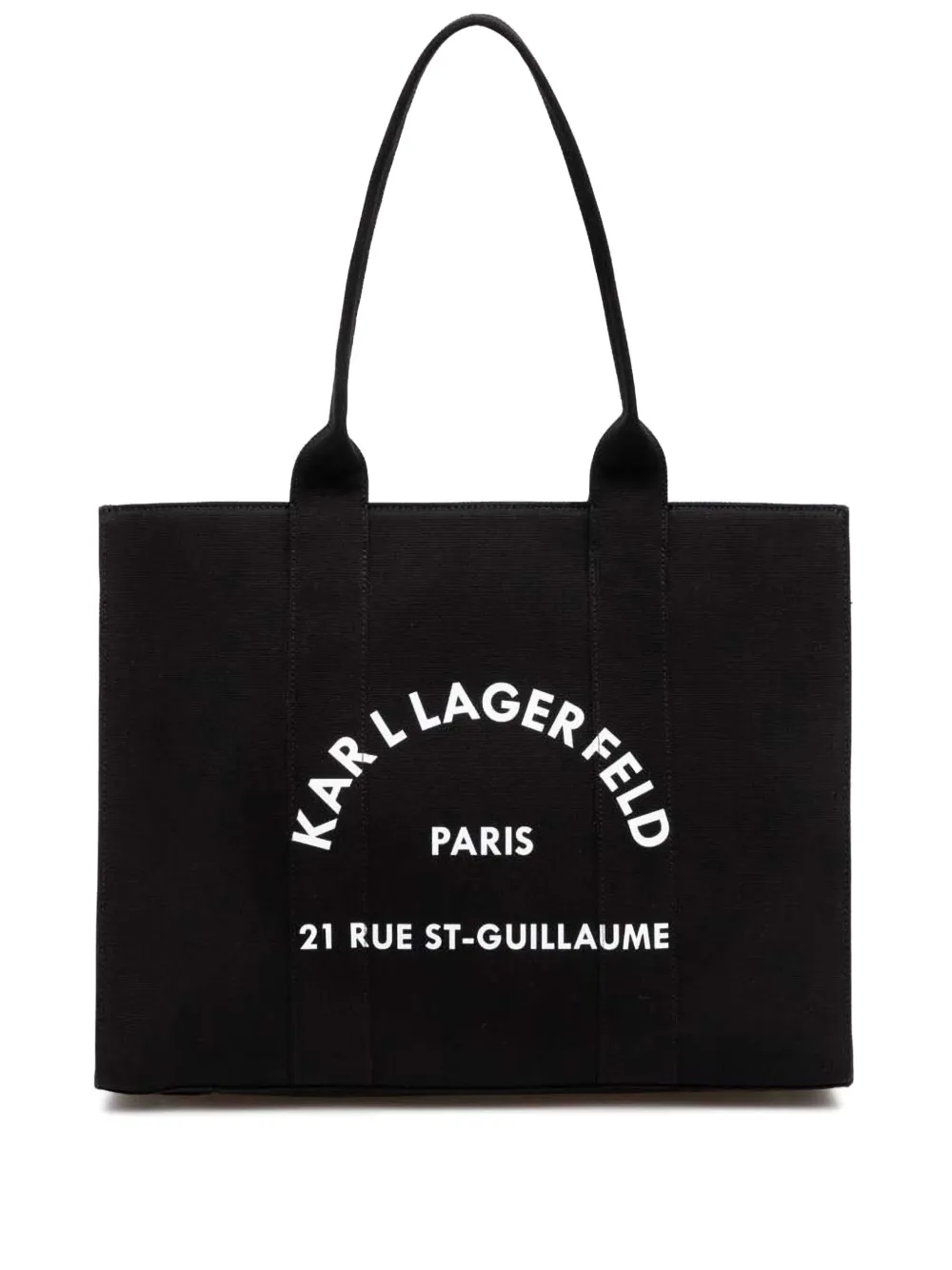 

Сумка-тоут Rue St-Guillaume KARL LAGERFELD, черный