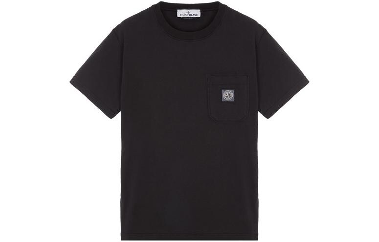 

STONE ISLAND Мужская футболка, цвет Black