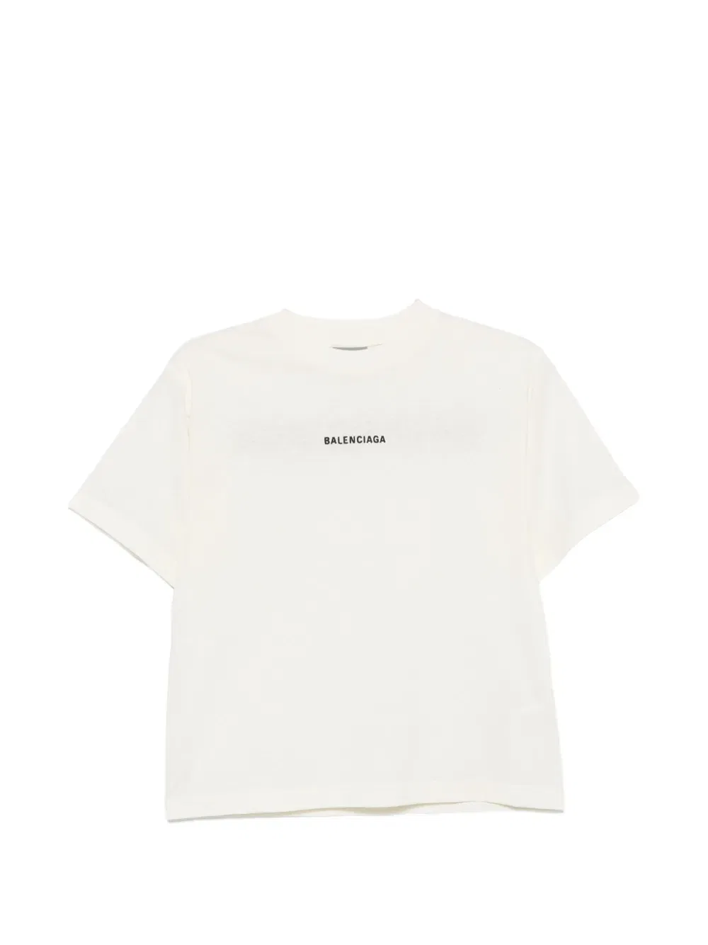 Футболка с логотипом Balenciaga, нейтральный