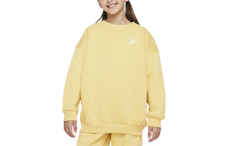 

Детская толстовка Nike, цвет Saturn Gold