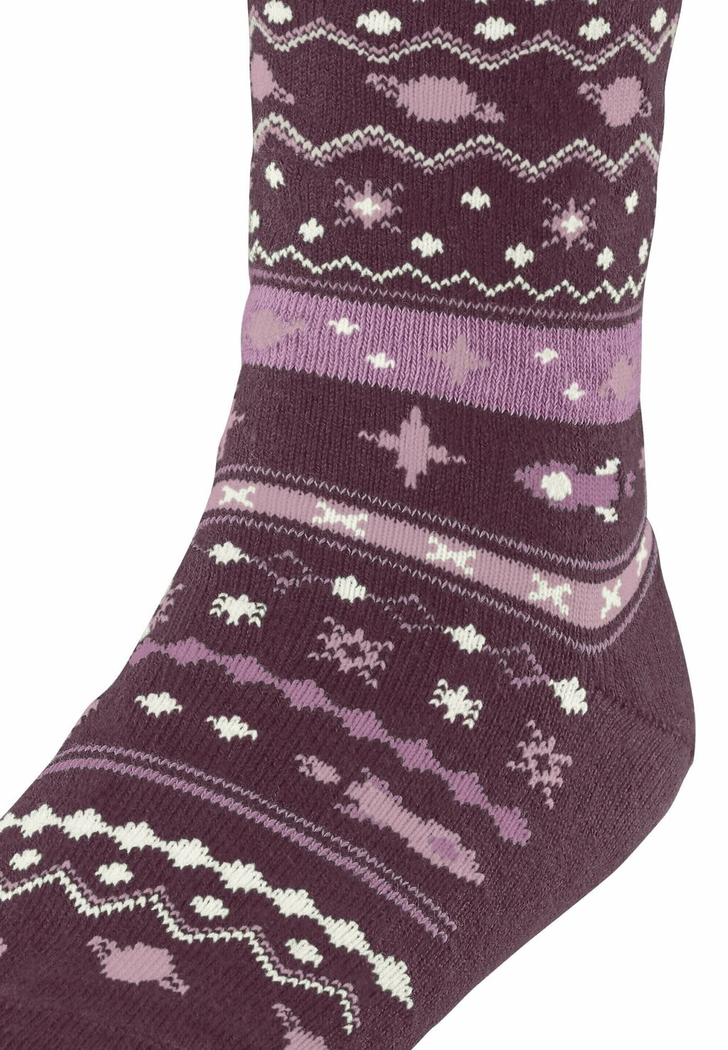 

Носки COSMOS FAIR ISLE FALKE, сиреневый