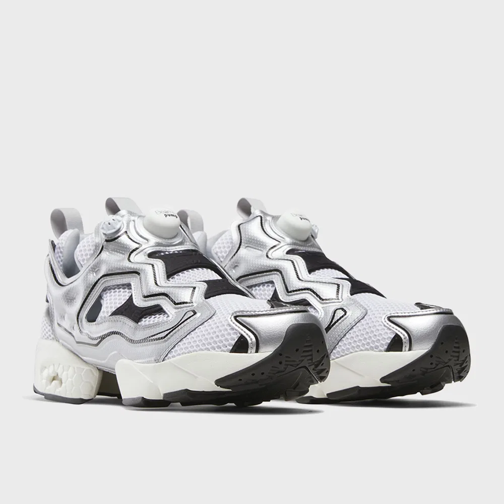 Мужские низкие кроссовки Reebok x BEAMS Instapump Fury 94 серебристые от Reebok — фото 2