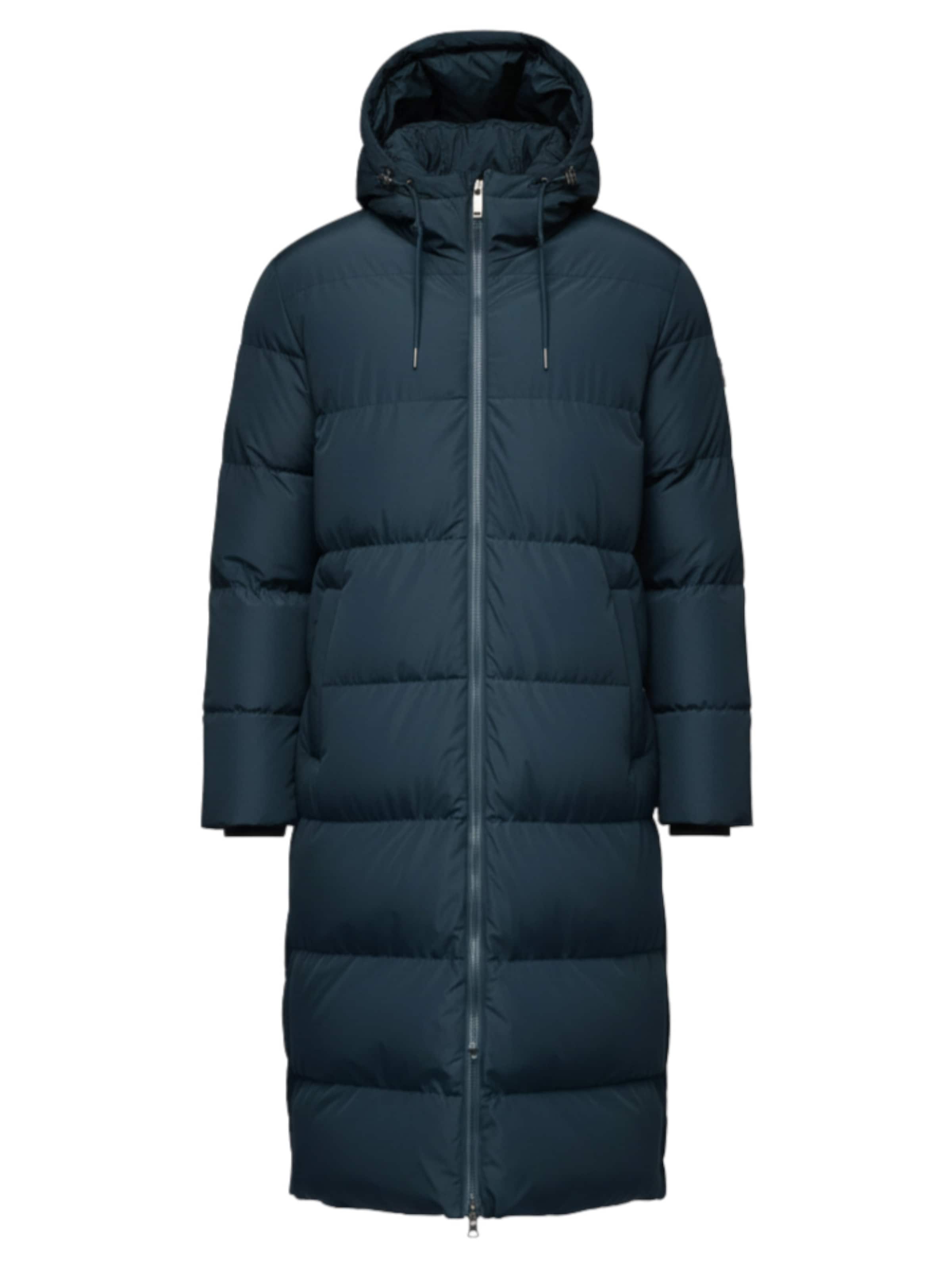 

Ombre Зимнее пальто 'Level up' в темно-синем цвете