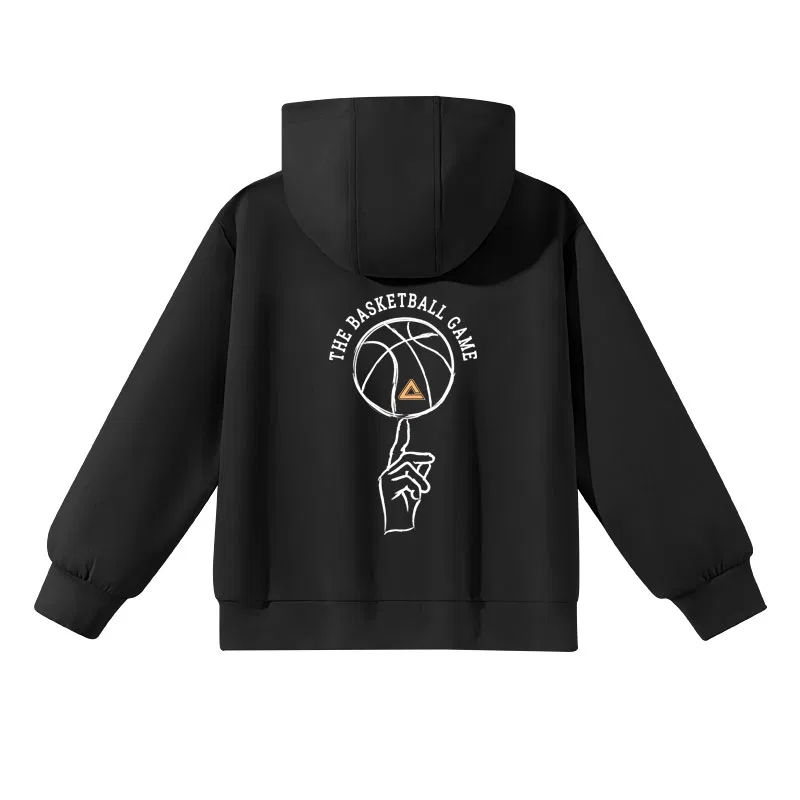 Худи детское PEAK Black/PK Graffiti Basketball — фото 3