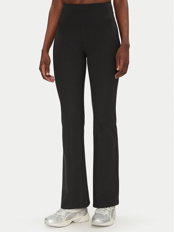 

Облегающие леггинсы Rib Flare 4038RIB Girlfriend Collective, черный