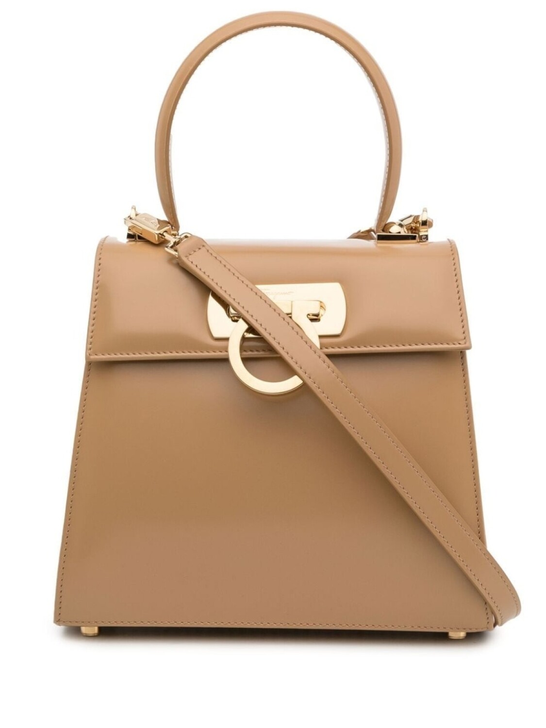 

Ferragamo маленькая сумка Iconic, коричневый