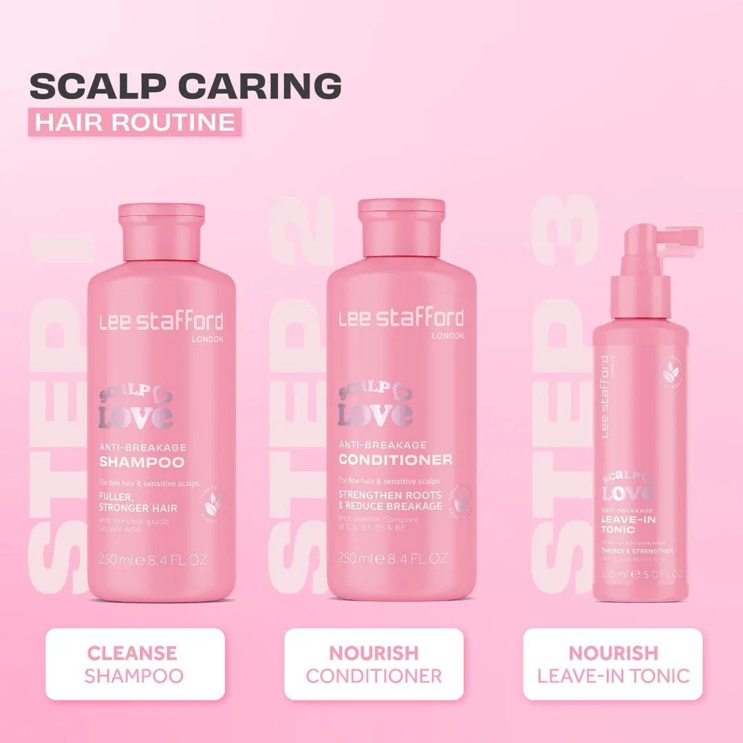 Шампунь Scalp Love Anti Hair Loss Thickening для утолщения волос Lee Stafford — фото 4