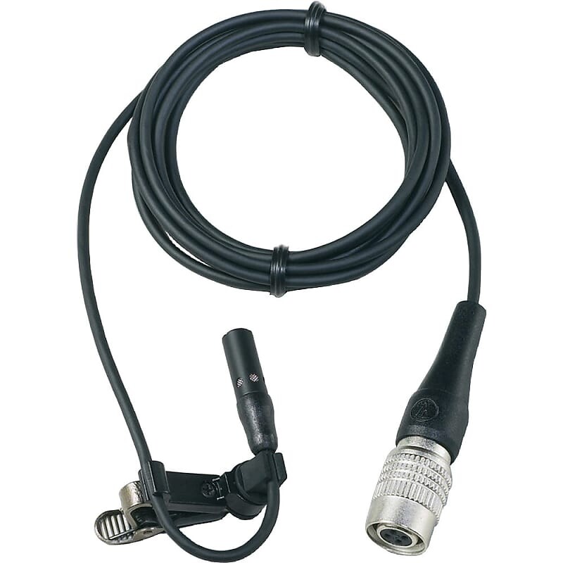 

Конденсаторный микрофон Audio-Technica AT898CW Cardioid Condenser Lavalier Microphone