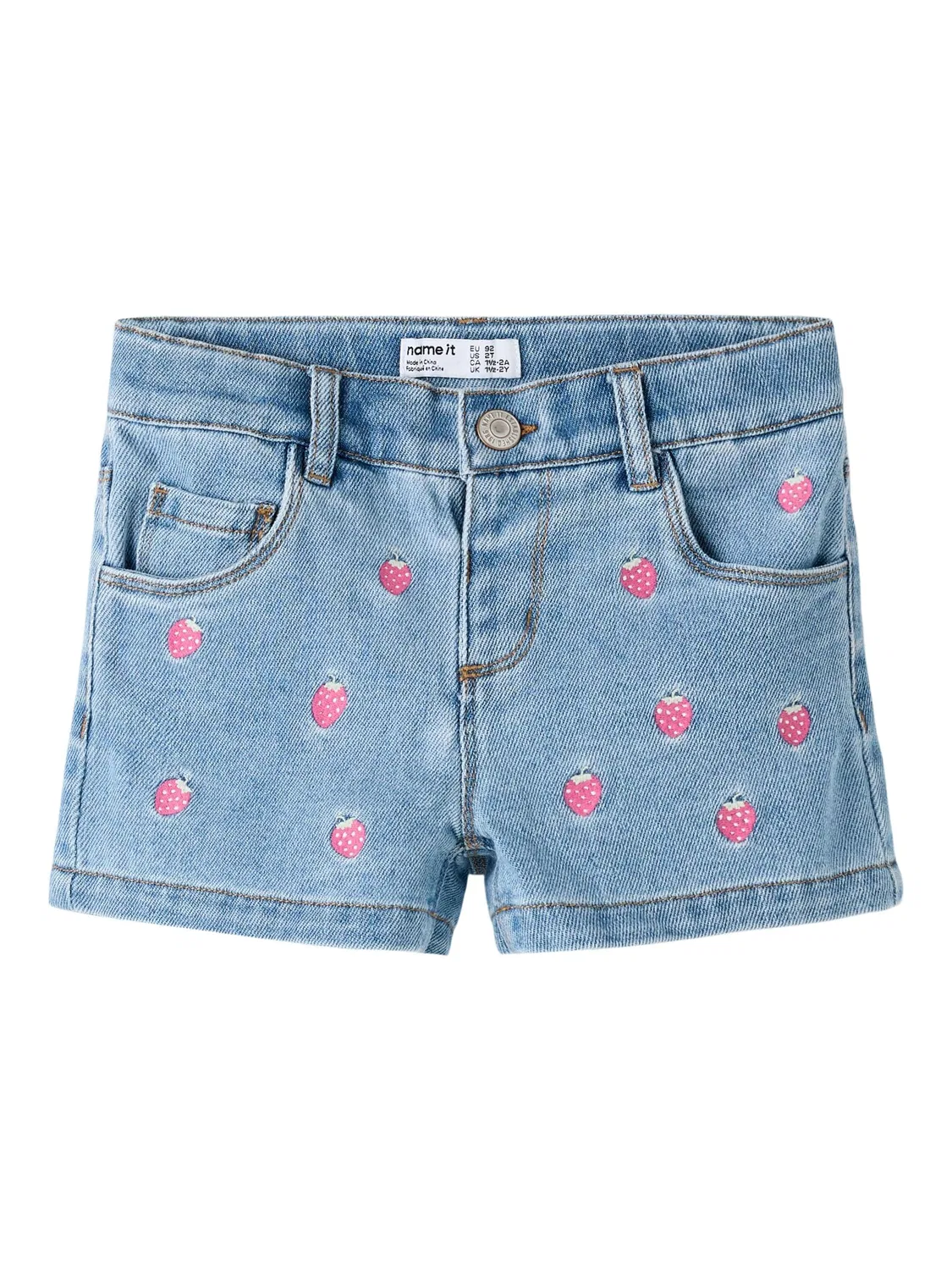 Шорты джинсовые Name it, light blue denim