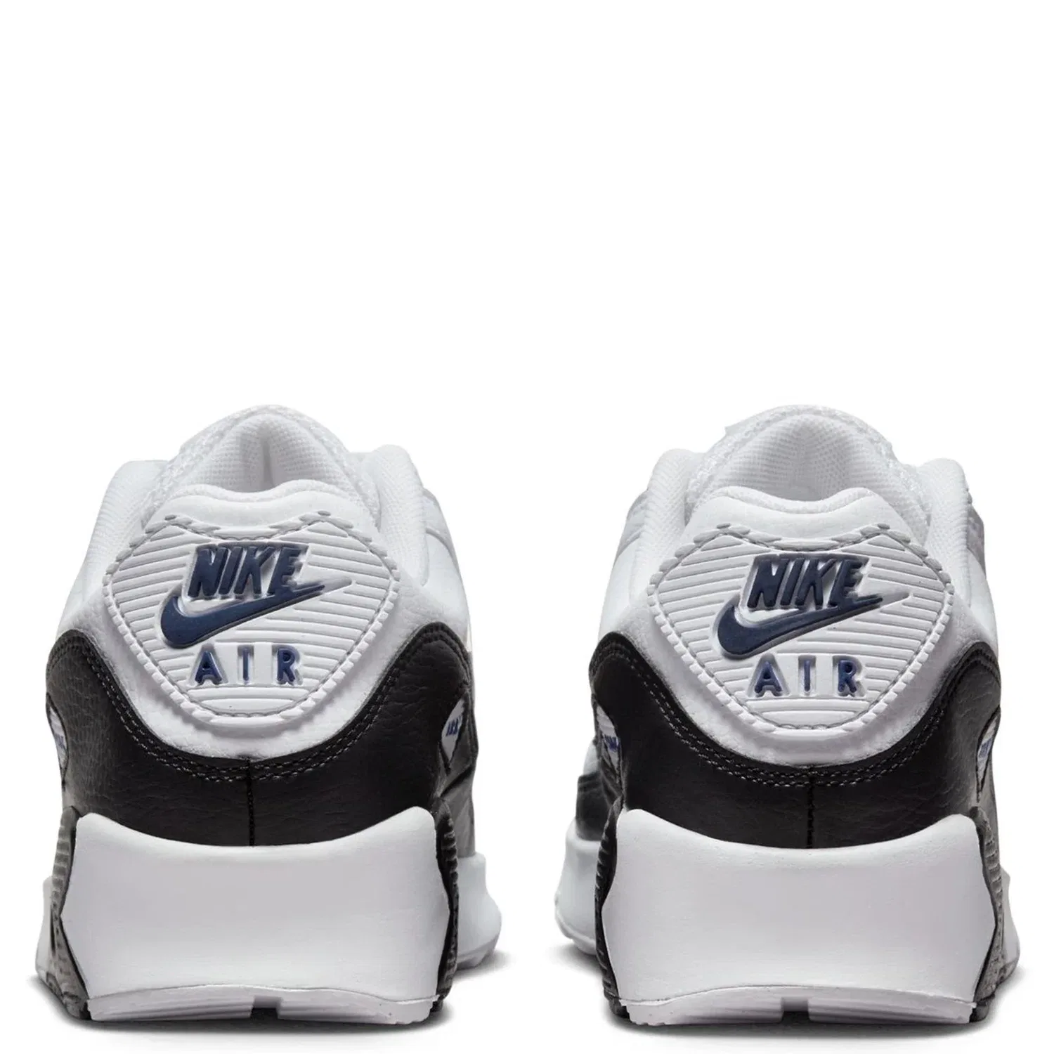 Детские кроссовки Nike Air Max FJ4592 - белые с черными вставками для бега RHS890 — фото 4