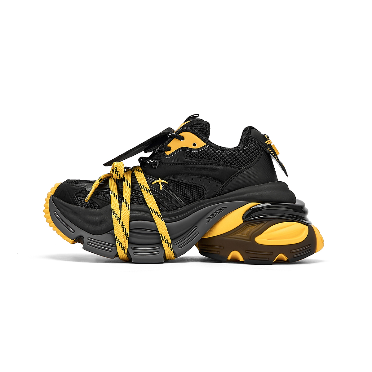 

NEXT IMPULSIVE Кроссовки Power Collection Chunky Unisex черно-желтые, цвет Black