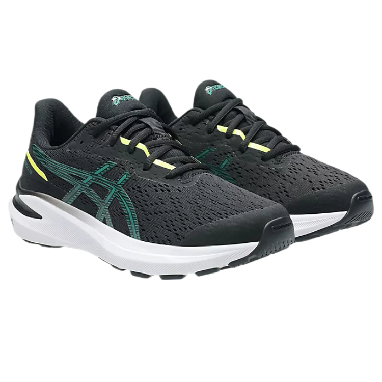 ASICS GT 1000 13 Rebound Breathable Support детские беговые кроссовки Black Green для подростков — фото 3