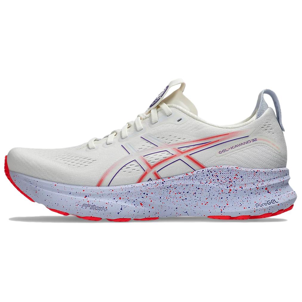 

ASICS Кроссовки GEL KAYANO 32 Support IFFBLAST+Technology, Grip Long Distance Running Sprint Running Shoes Men's White