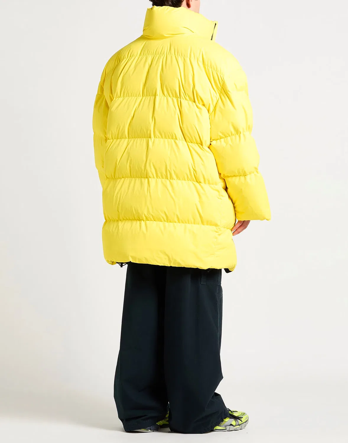 Пуховик желтый BALENCIAGA — фото 3