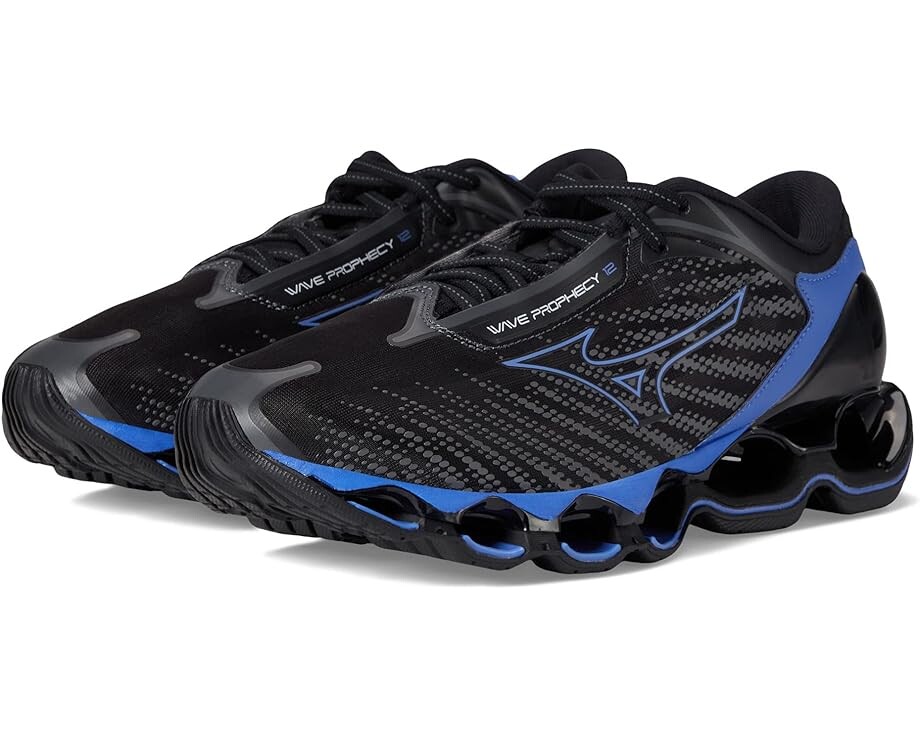 

Кроссовки Mizuno Wave Prophecy 12, цвет Black Oyster/Blue Ashes