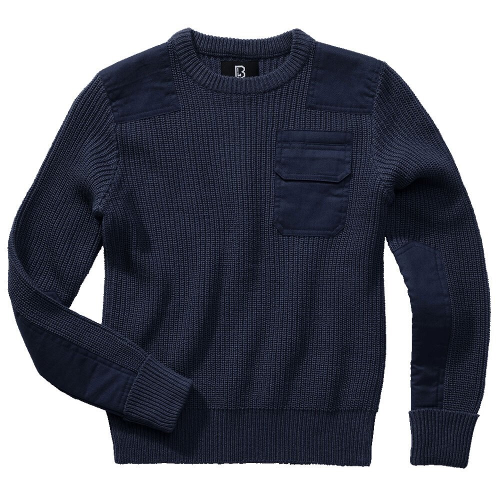 

Свитер Brandit BW Crew Neck, синий