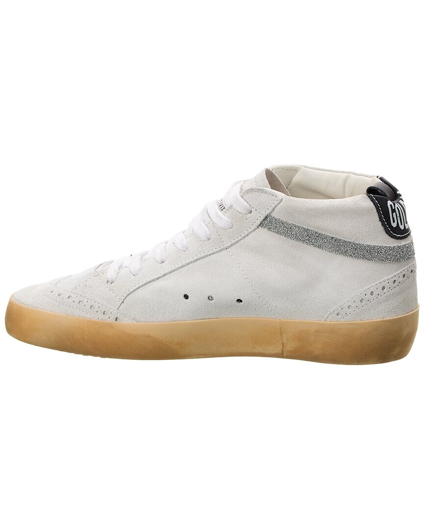 Замшевые кроссовки Golden Goose Midstar, белый — фото 3