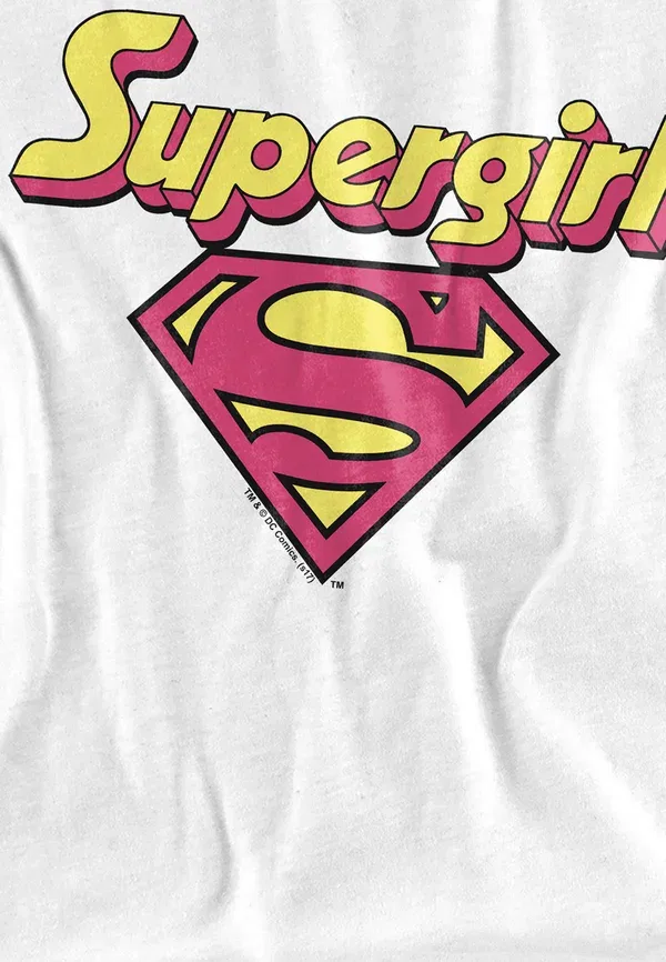 Футболка Cotton Soul Dc im a supergirl print t-shirt, белый — фото 3