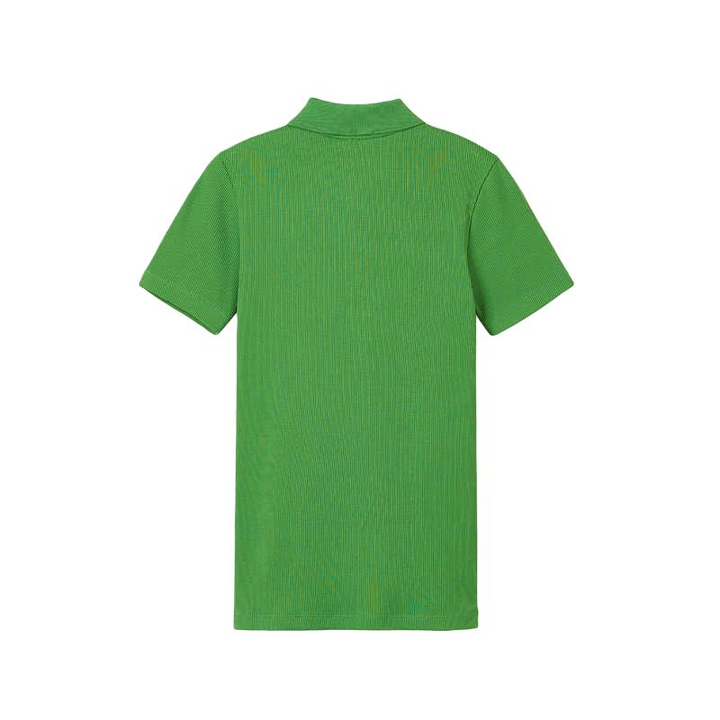Футболка-поло LACOSTE NPA/Moss Green, умеренно прямого кроя, зеленая — фото 2