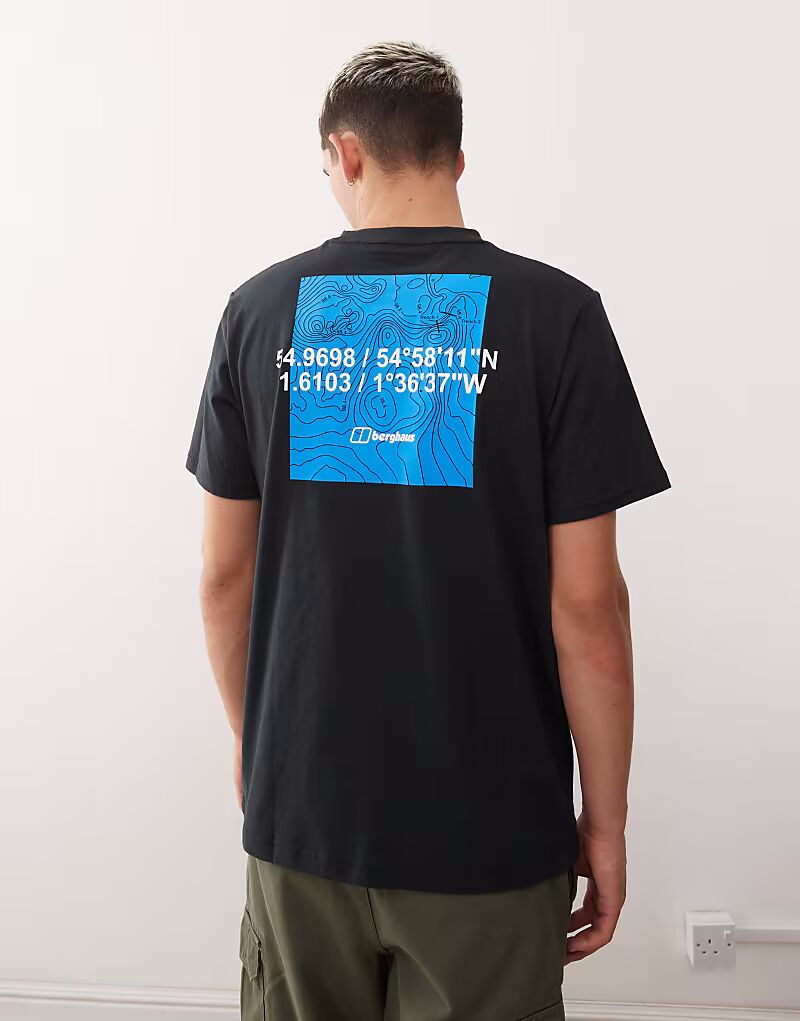 

Футболка Coordinates черного цвета Berghaus