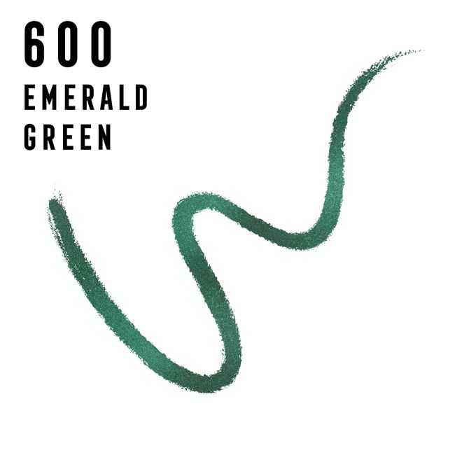 Шедевр wow гелевая подводка для глаз Max Factor, цвет #600 emerald green, 1,2 гр — фото 2