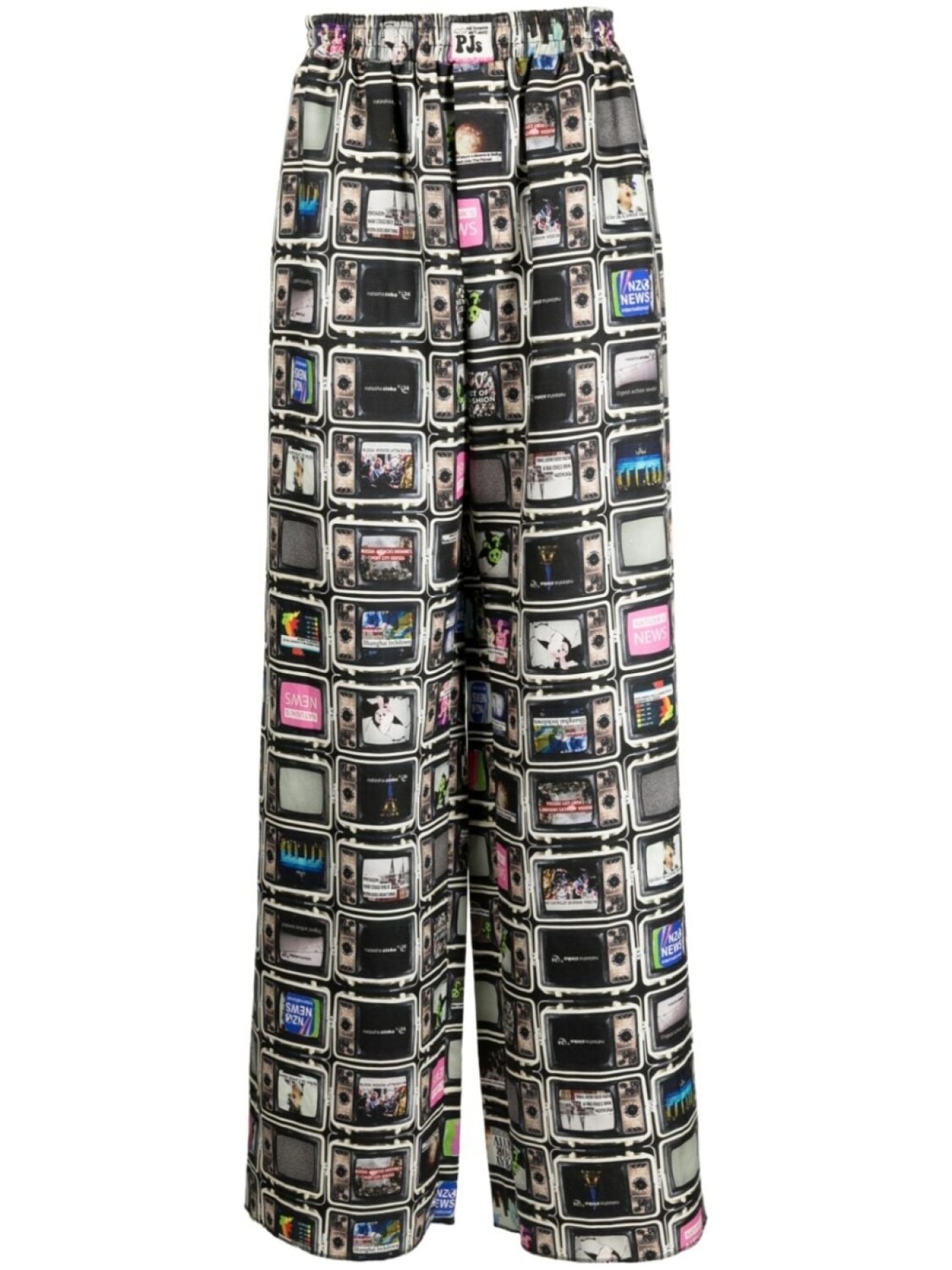 

Natasha Zinko широкие брюки TV Pyjama, разноцветный