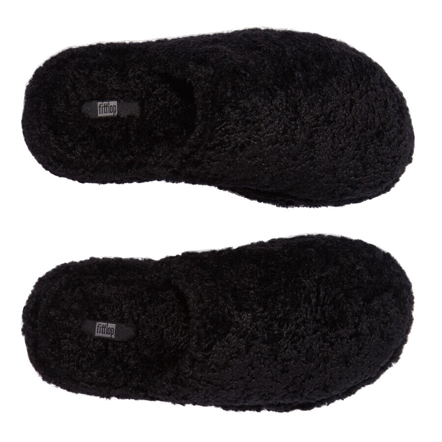 Тапочки FitFlop Slippers, черный — фото 3
