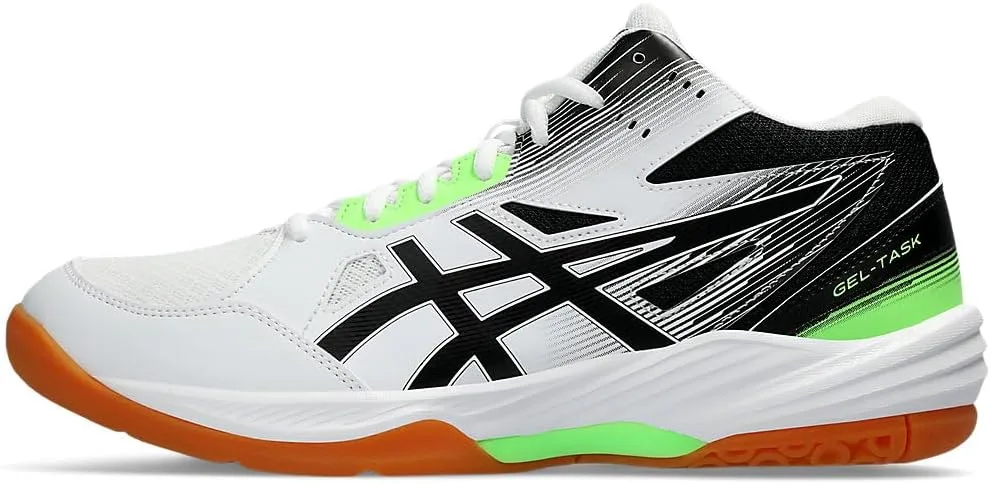 Мужские волейбольные кроссовки ASICS, белый/черный — фото 3