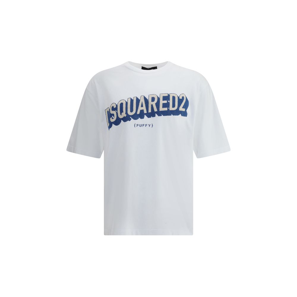 

Футболка с логотипом Dsquared2, синий