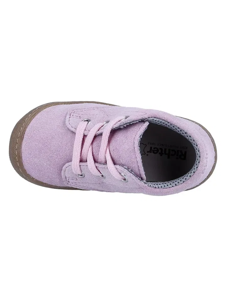 Ботинки кожаные розовые Richter Shoes — фото 4