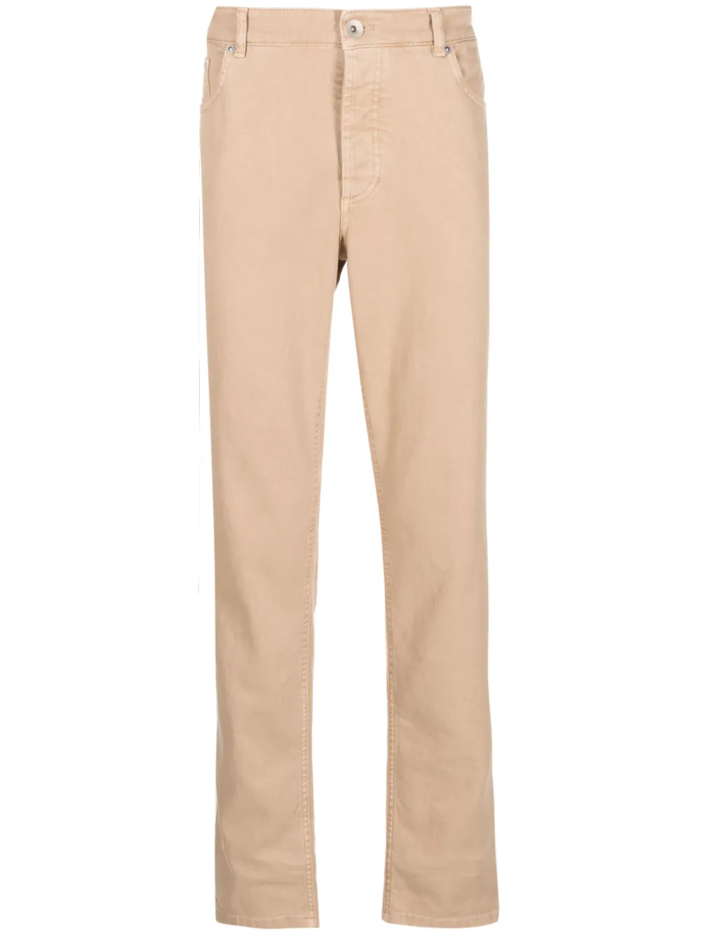

Прямые джинсы Brunello Cucinelli, нейтральный