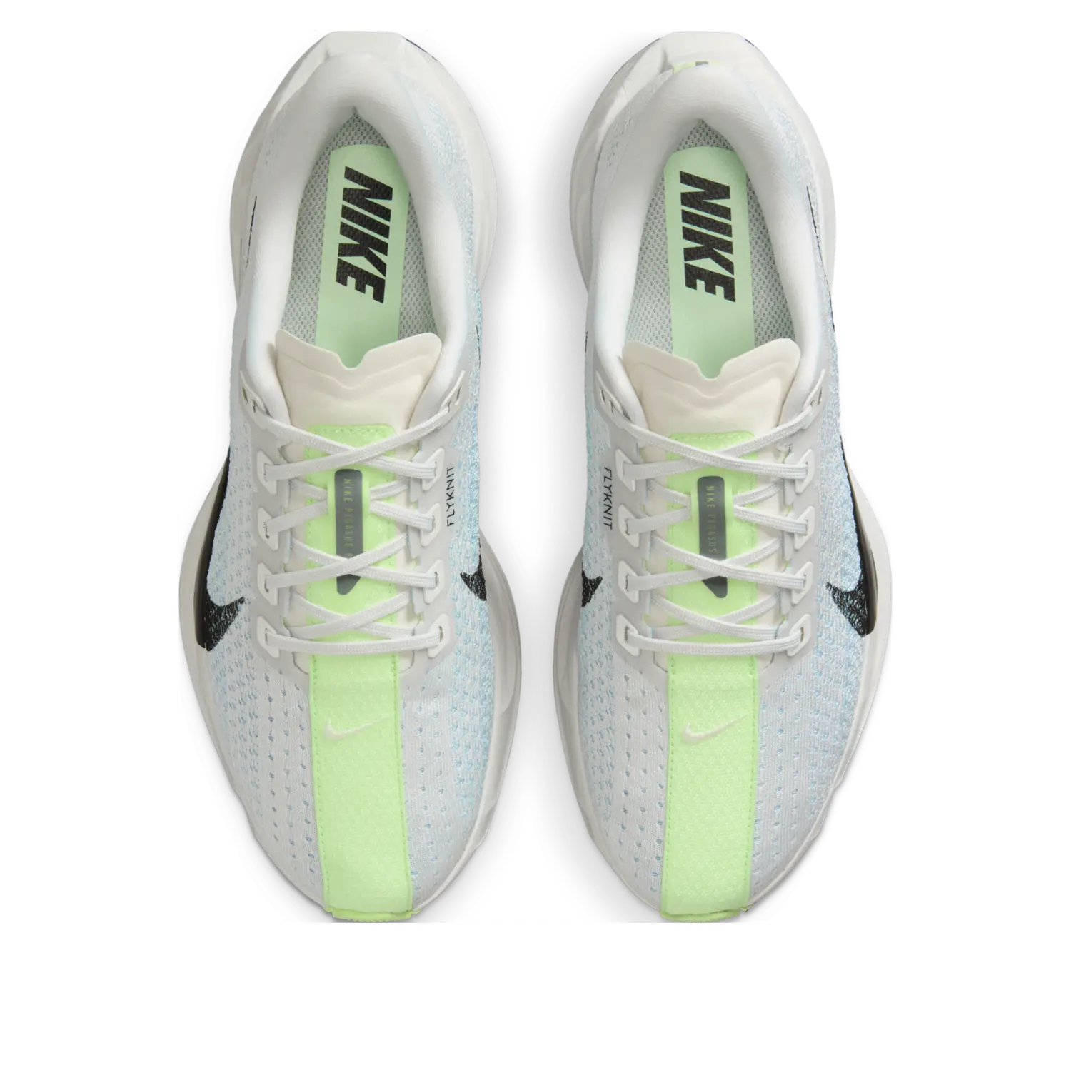 Кроссовки (WMNS) Nike Zoom Pegasus Plus 'Platinum Tint Barely Volt' — фото 2