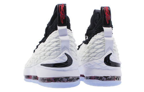Кроссовки lebron 15 'graffitti' Nike, белый — фото 3