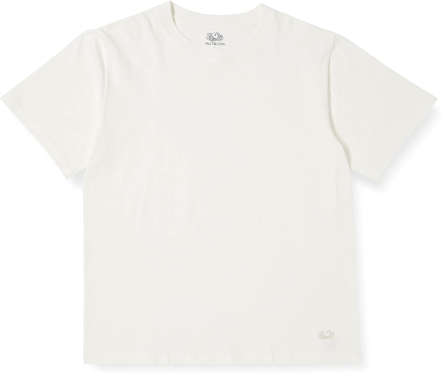 

Футболка Fruit of the Loom для мужчин и женщин, однотонная, плотная, 100% хлопок, короткий рукав, трикотажная, дышащая, летняя, унисекс, белый