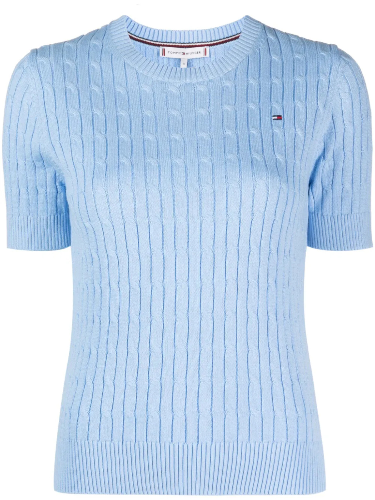 

Футболка в рубчик Tommy Hilfiger, черный