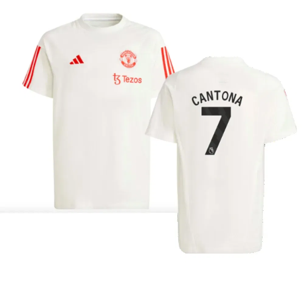 Футболка тренировочная Manchester United 2023/24 Cantona Manchester United Fc, белый