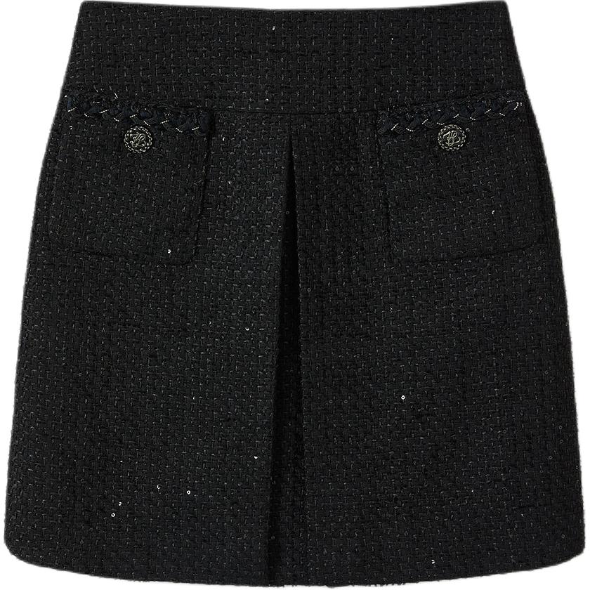 

KARL LAGERFELD / Karl Lagerfeld Jeans Повседневная короткая юбка KARL LAGERFELD черного цвета