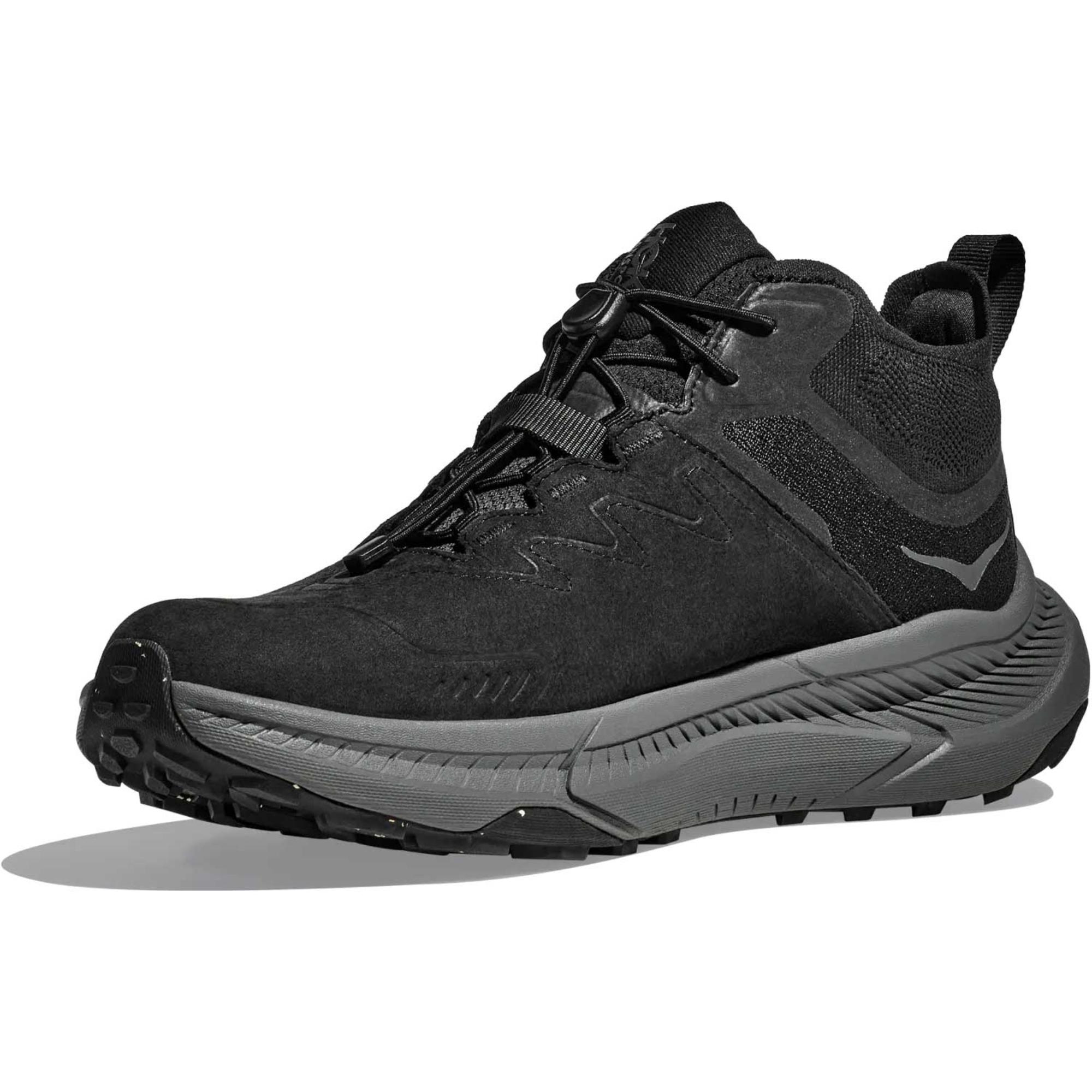 Мужские походные ботинки Transport Chukka GTX HOKA, Black/Black — фото 3