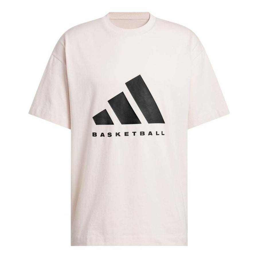 

Футболка adidas Basketball T-Shirt 'Pink', розовый