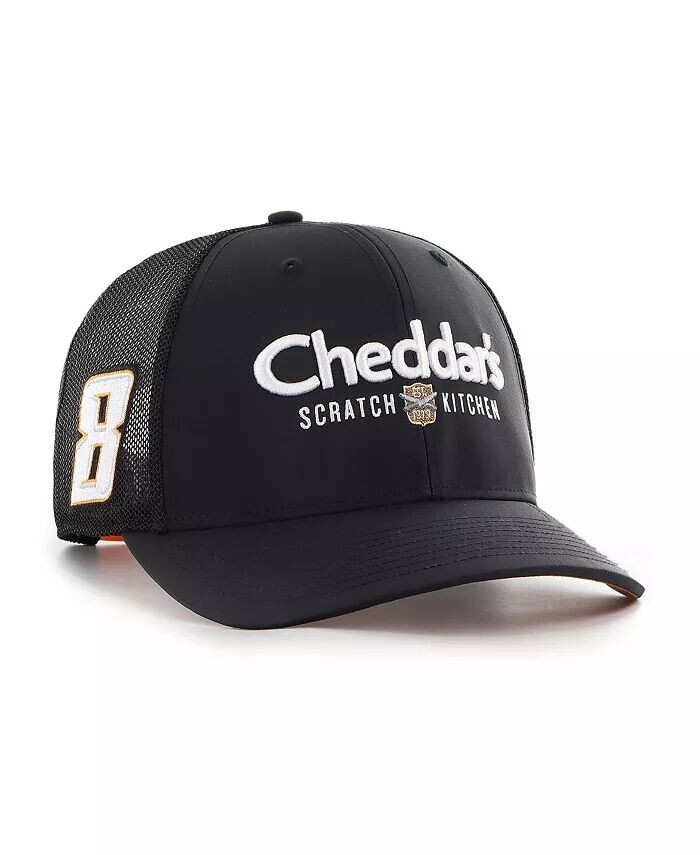 

Мужская черная регулируемая кепка Kyle Busch Cheddar's Sure Shot Brrr Trucker '47 Brand