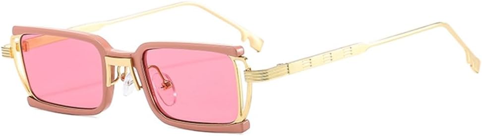 

Солнцезащитные очки прямоугольной формы для женщин и мужчин, тонкого типа, с линзами из поликарбоната, оправой из сплава и металла, защитой от УФ-излучения UV400, m1248 Generic, M-1256